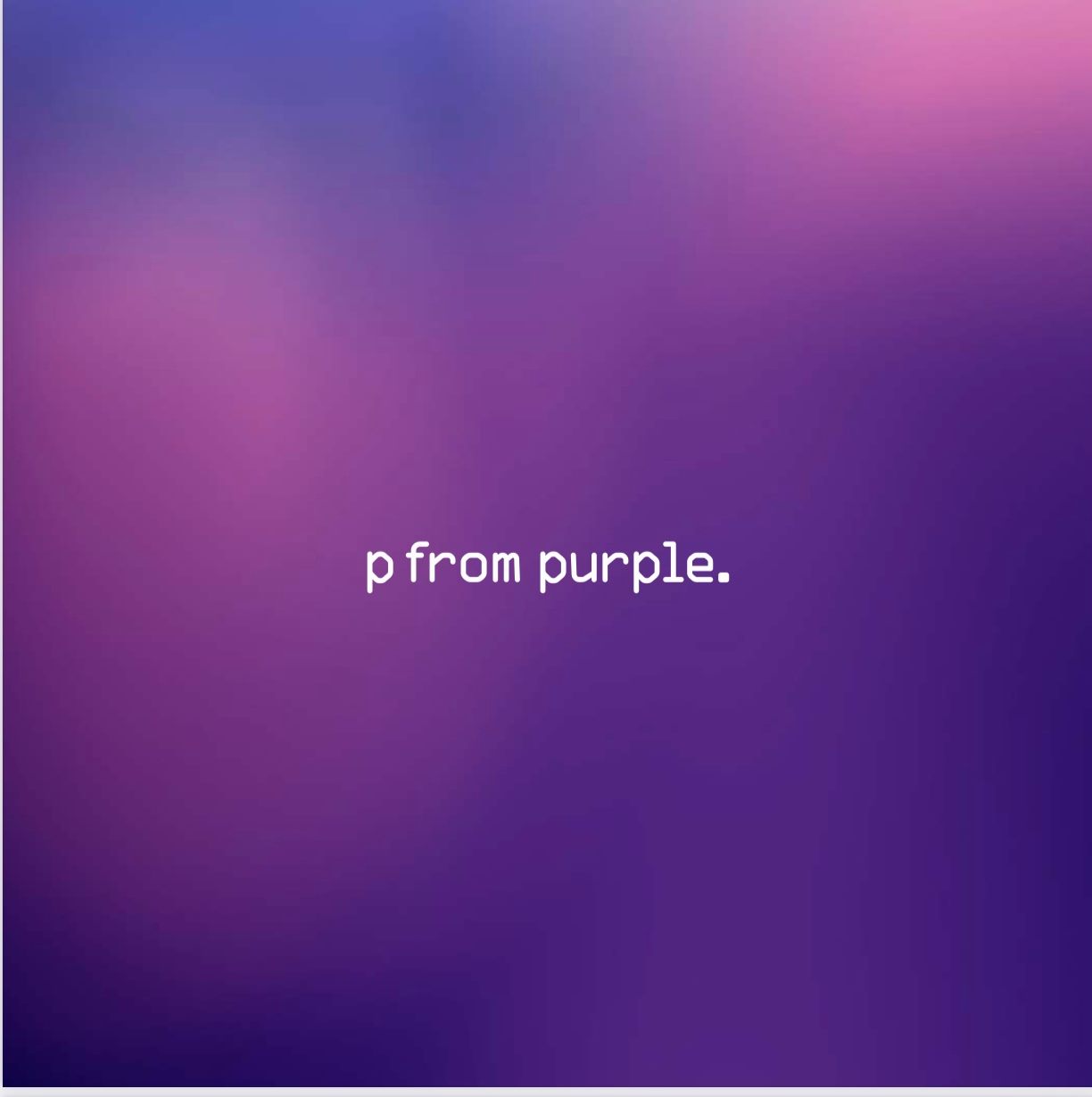 p from purple